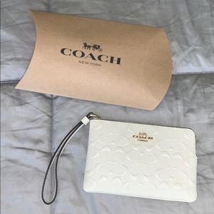 NEW with box Coach wristlet